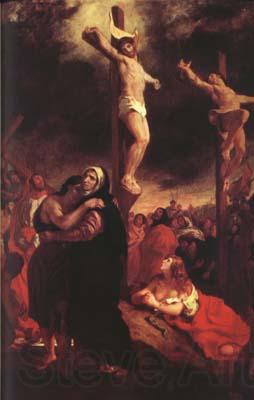 Eugene Delacroix Christ on the Cross (mk10) Spain oil painting art